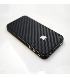 Карбоновая пленка Apple iPhone 4 / 4s (задняя)