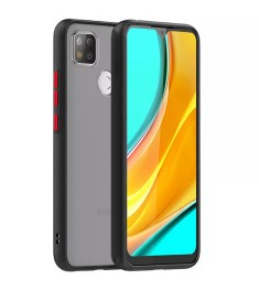 Силикон Totu Gingle Series Xiaomi Redmi 9C / 10A (Чёрный)