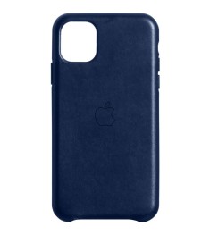 Чехол Leather Case for Apple IPhone 11 Pro (Midnight Blue)