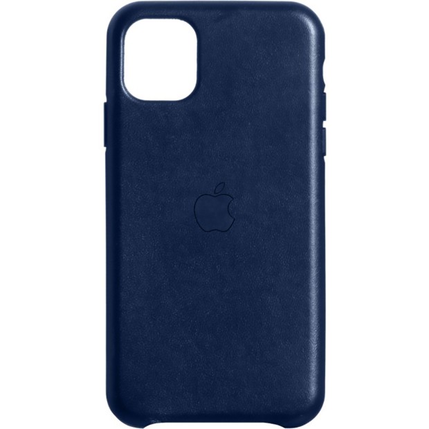 Чехол Leather Case for Apple IPhone 11 Pro (Midnight Blue)