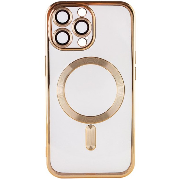 Чехол UMKU Shining with MagSafe Apple iPhone 15 Pro (Gold)