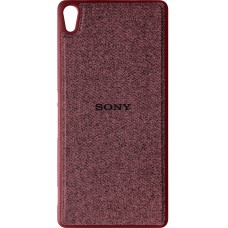 Силікон Textile Sony Xperia XA Ultra F3212 (Бордовий)