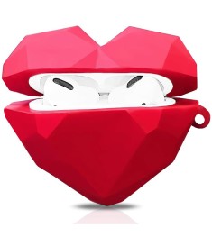 Чехол для наушников Cartoon Apple AirPods Pro (Heart)