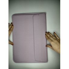 Чехол Leather Cover Apple MacBook 15.4" / 16" (Glicine)