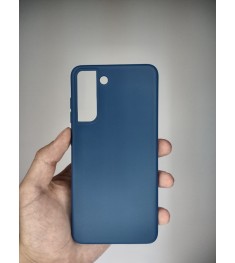 Силикон Original 360 Case Samsung Galaxy S21 FE 5G (Тёмно-синий)