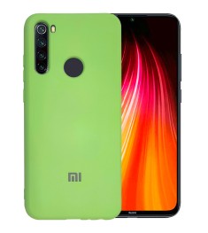 Силикон Original 360 Case Logo Xiaomi Redmi Note 8T (Салатовый)