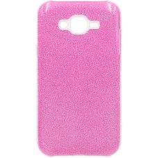 Силикон Glitter Samsung Galaxy J5 (2015) J500 (Розовый)
