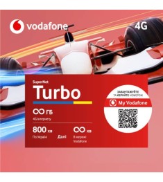Стартовый пакет Vodafone "Turbo"