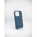 Силикон Original Round Case Apple iPhone 15 Pro (Storm Blue)