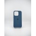 Силикон Original Round Case Apple iPhone 15 Pro (Storm Blue)