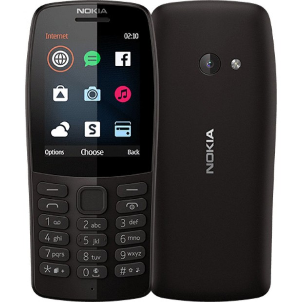 Мобильный телефон Nokia 210 Dual Sim (Black)