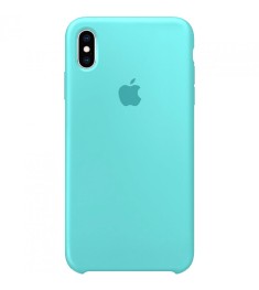 Чехол Silicone Case Apple iPhone X / XS (Sky Blue)
