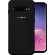 Силиконовый чехол Original Case (HQ) Samsung Galaxy S10 Plus (Чёрный)