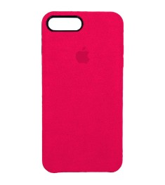 Чехол Alcantara Cover Apple iPhone 7 Plus / 8 Plus (Малиновый)