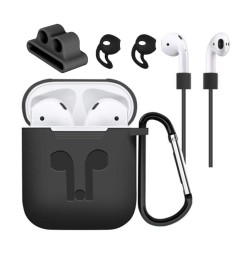 Чехол для наушников Slim Case Apple AirPods Set (Black)