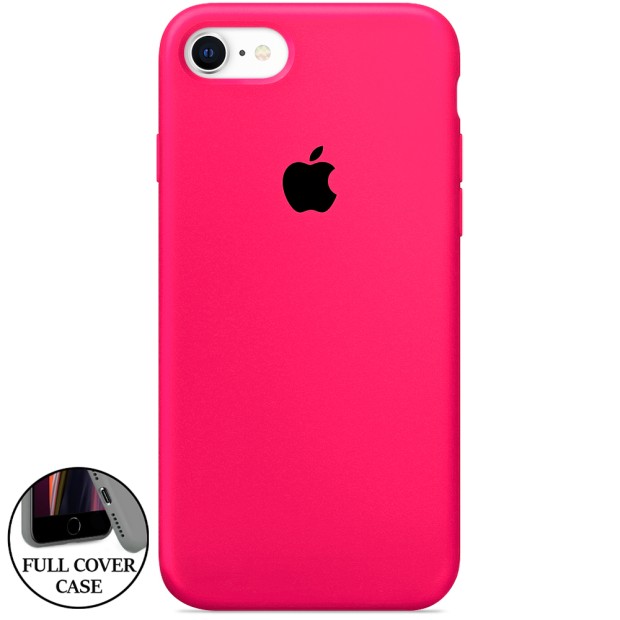 Силикон Original Round Case Apple iPhone 7 / 8 (31) Barbie Pink
