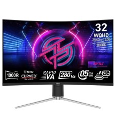 Монитор MSI 31.5" MPG 325CQRXF VA Black Curved 280Hz