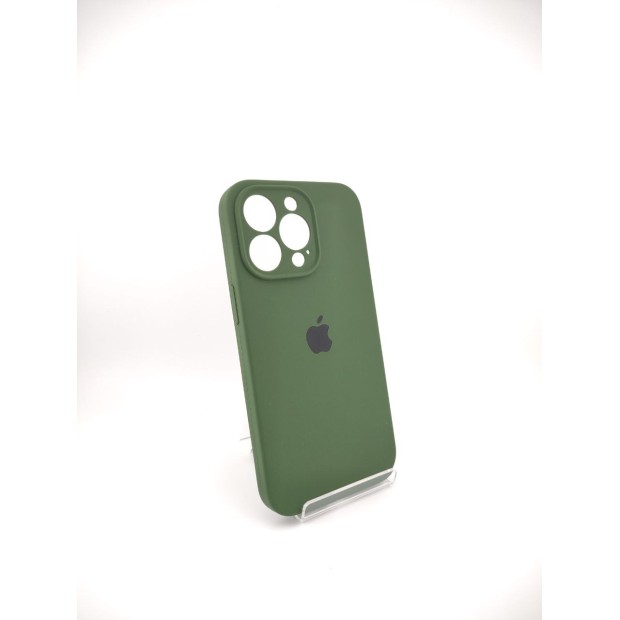 Силикон Original RoundCam Case Apple iPhone 13 Pro (73) Forest Green