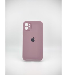 Силикон Original Square RoundCam Case Apple iPhone 11 (01) Bilberry