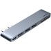 Переходник UGREEN CM380 (Type-C to HDMI / 2USB 3.0 / TF / SD / USB-C) (Space Gray) Переходник UGREEN CM380 (Type-C to HDMI / 2USB 3.0 / TF / SD / USB-C) (Space Gray)