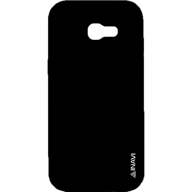 Силиконовый чехол iNavi Color Samsung Galaxy A5 (2016) A510 (Чёрный)