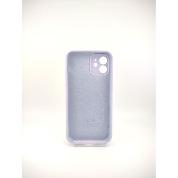 Силикон Original RoundCam Case Apple iPhone 12 (71) Light Glycine