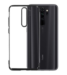 Силиконовый чехол UMKU Line Xiaomi Redmi Note 8 Pro (Чёрный)