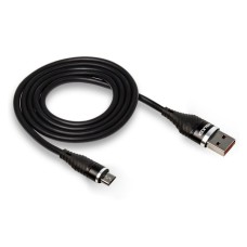 USB-кабель Walker C735 (1m) (MicroUSB) (Чёрный)