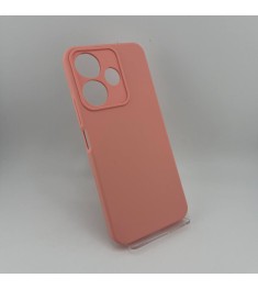 Силикон Original ShutCam Xiaomi Redmi 13 4G / Poco M6 4G (Бледно-розовый)