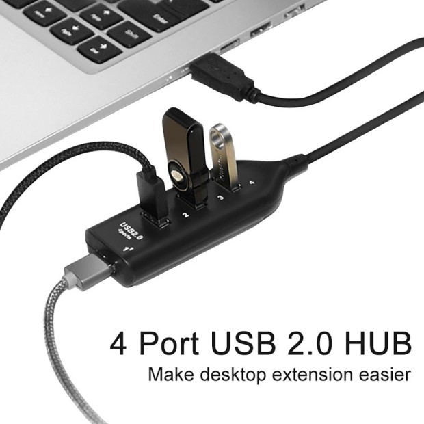Переходник USB HUB SY-H003 (4 USB)