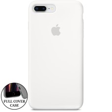 Силикон Original Round Case Apple iPhone 7 Plus / 8 Plus (06) White