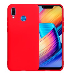 Силиконовый чехол iNavi Color Huawei Honor Play (Красный)