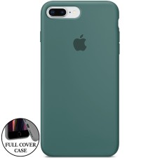 Силикон Original Round Case Apple iPhone 7 Plus / 8 Plus (55) Blackish Green