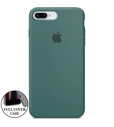 Силикон Original Round Case Apple iPhone 7 Plus / 8 Plus (55) Blackish Green