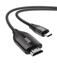 Кабель Hoco UA16 (Type-C - HDMI) (2m) 4K (Тёмно-серый)