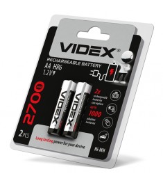 Аккумуляторная батарейка Videx 1000mAh HR6 / AA (2шт)