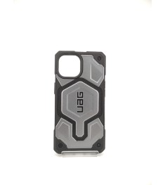 Чехол Armor UAG Monarch Pro Leather with MagSafe Apple iPhone 15 (Серый)