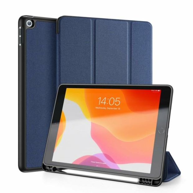 Чехол-книжка Dux Ducis Domo Series Apple iPad 7/8/9 10.2" (Blue)