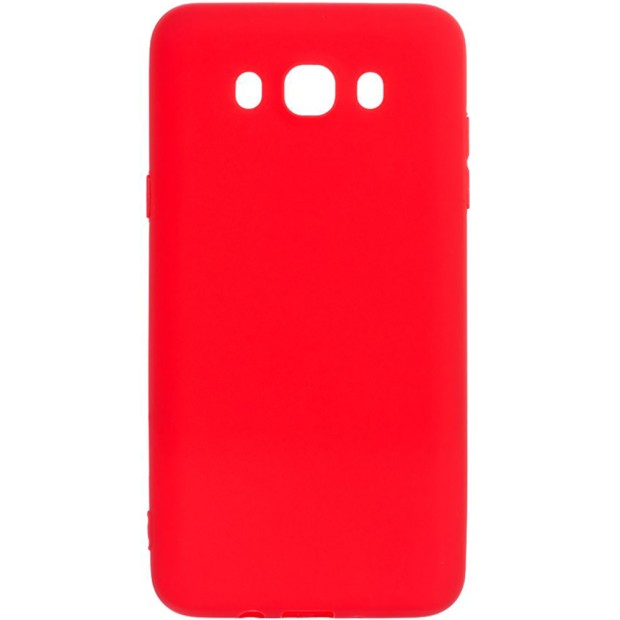 Силиконовый чехол iNavi Color Samsung Galaxy J5 (2016) J510 (красный)