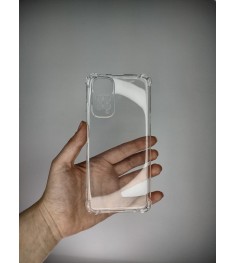 Силикон 6D ShutCam Xiaomi Redmi Note 11 / Note 11S (Прозрачный)