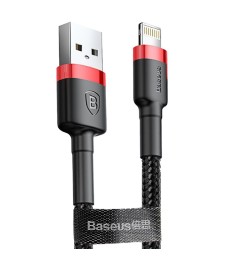 USB-кабель Baseus Cafule Special Edition 1.5A (2m) (Lightning) (Чёрный) CALKLF-C..