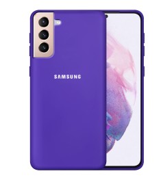 Силикон Original 360 Case Logo Samsung Galaxy S21 Plus (Фиолетовый)