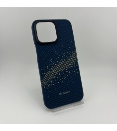 Накладка Pitaka MagEZ Case 4 StarPeak Apple iPhone 15 Pro Max (Milky Way Galaxy)..