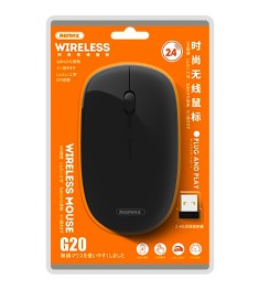 Мышь беспроводная Wireless Remax G20 2.4G (Чёрный)