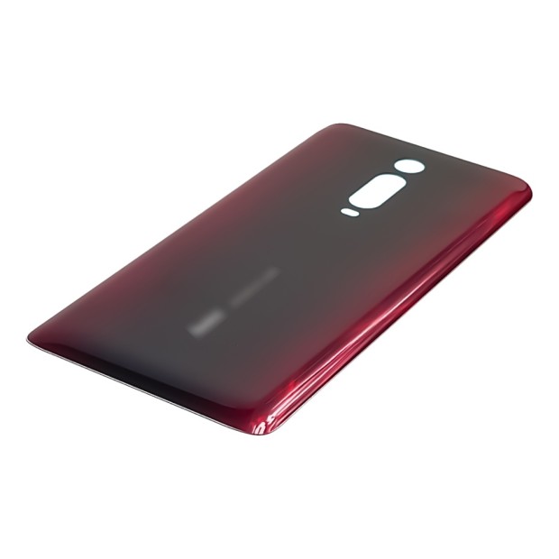 Заднее стекло корпуса для Xiaomi Mi 9T/K20 Red Flame тёмно-красное