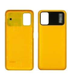 Задняя крышка для Xiaomi Poco M3 жёлтая