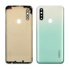 Задняя крышка для Oppo A31 Lake Green зелёно-голубая