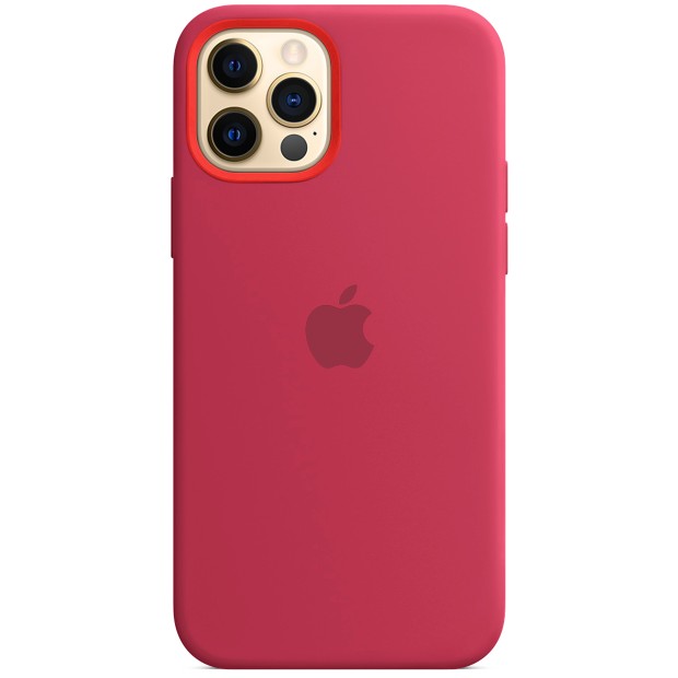 Чехол Silicone Case Apple iPhone 12 / 12 Pro (Rose)