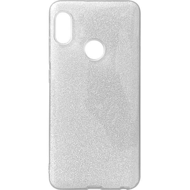 Силікон Glitter Xiaomi Mi6x / Mi A2 (Срібний)