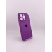 Силикон Original RoundCam Case Apple iPhone 15 Pro (28) Brinjal
